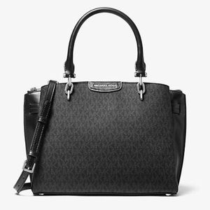 Michael Kors Rochelle Large Logo Satchel
